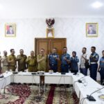 Wujud Sinergitas, Danlanal Palembang Undang Pj Bupati Banyuasin Agar Hadir  Peresmian Kampung Bahari Nusantara di Desa Sungsang II Banyuasin