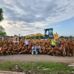 Pj Bupati Hani Syopiar Rustam : Alhamdullilah Kini Banyuasin Memiliki Mini Excavator Amphibi